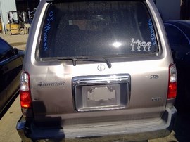 2002 TOYOTA 4RUNNER, SILVER, SR5, 3.4L, 2WD.  Z25954